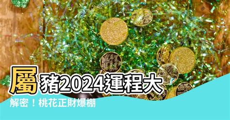 豬2024運程